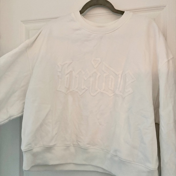 Fleece Cropped Crewneck Sweatshirt - Picture 4 of 4
